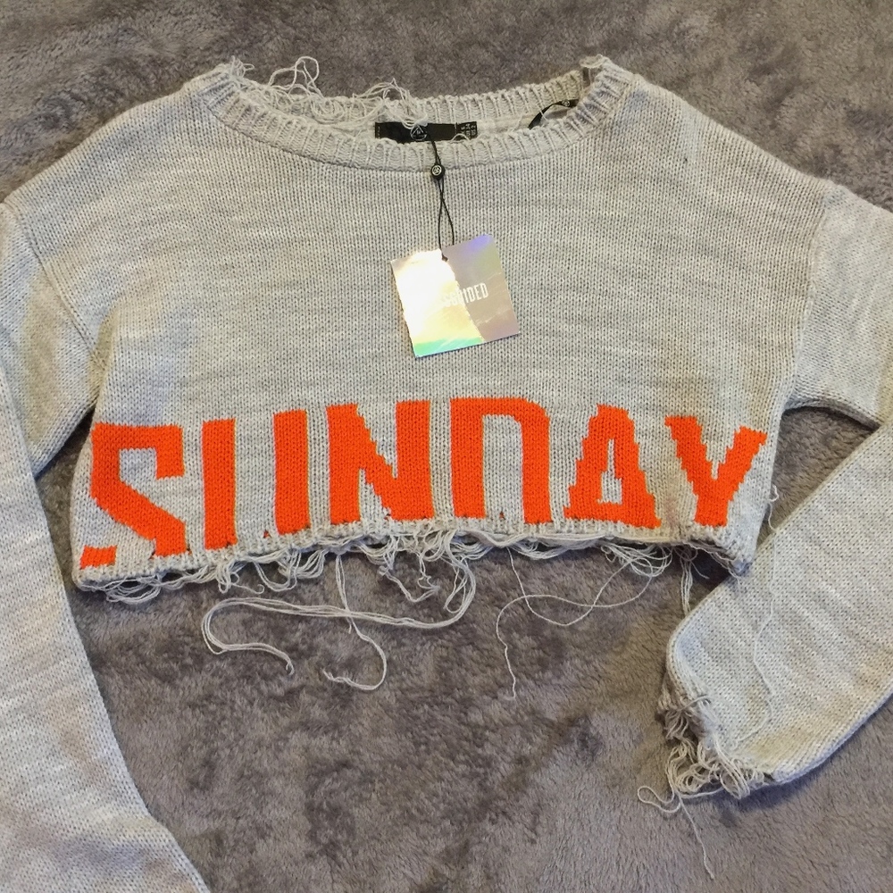 Crop Sweater!!